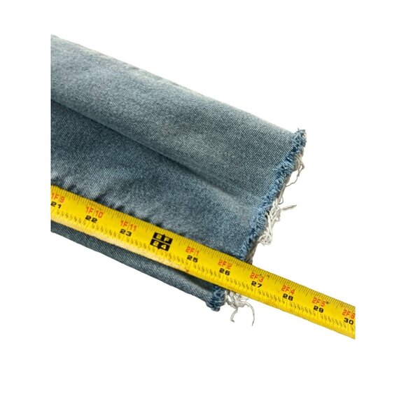 Kensie Distressed Jeans Size 0/25 Vintage Luxe The Slim Straight Medium Wash - Picture 8 of 11